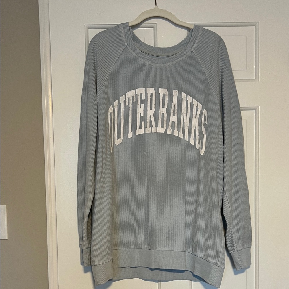 Thread & Supply Light Blue Women's Crew Neck Sweater
